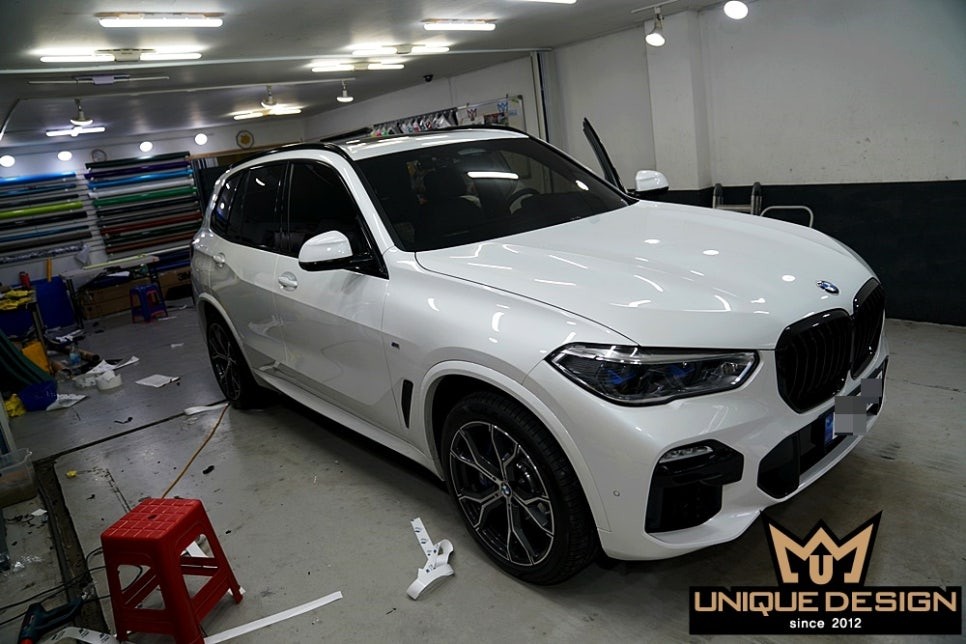 (의정부) BMW X5 45e 크롬 딜리트, 죽이기, 블랙팩 시공기