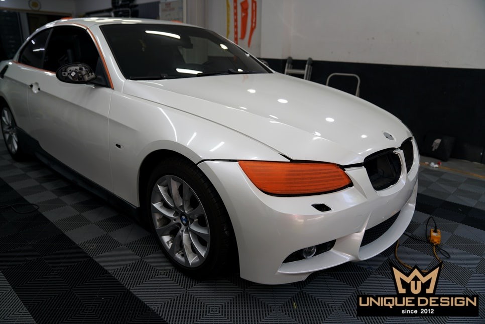 랩핑불량. BMW 335i(e93) 전체랩핑 제거후 다시 시공하기- (남양주,양주) / 의정부 신곡동
