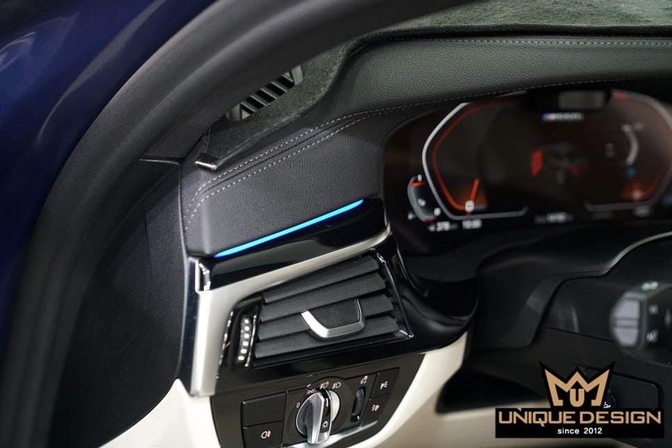 BMW G30 5시리즈 끝판왕! M550i 실내랩핑 시공기-