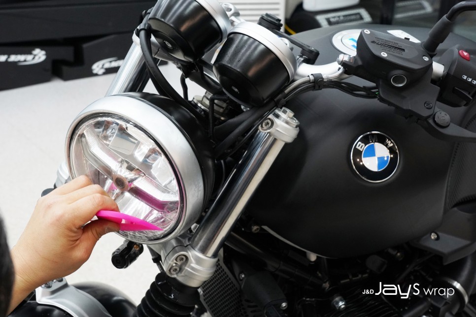 강남랩핑[제이스랩] ::BMW RnineT 알나인티 바이크랩핑 드레스업 / 강남, 서초, 선릉