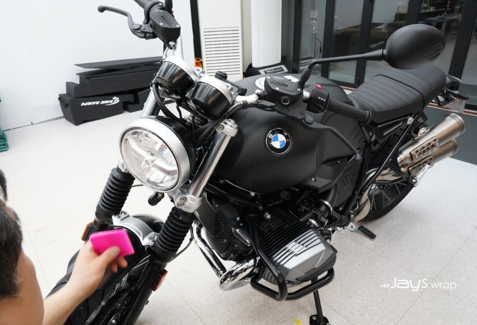 강남랩핑[제이스랩] ::BMW RnineT 알나인티 바이크랩핑 드레스업 / 강남, 서초, 선릉