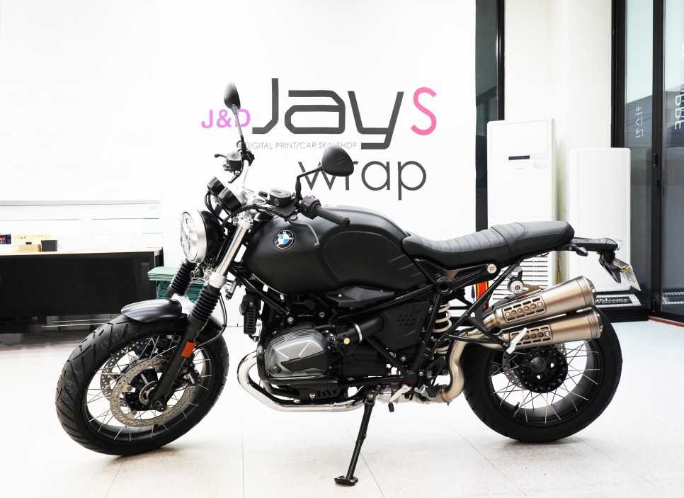 강남랩핑[제이스랩] ::BMW RnineT 알나인티 바이크랩핑 드레스업 / 강남, 서초, 선릉