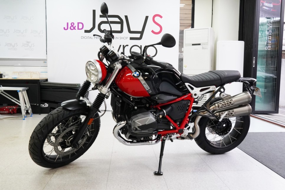 강남랩핑[제이스랩] ::BMW RnineT 알나인티 바이크랩핑 드레스업 / 강남, 서초, 선릉