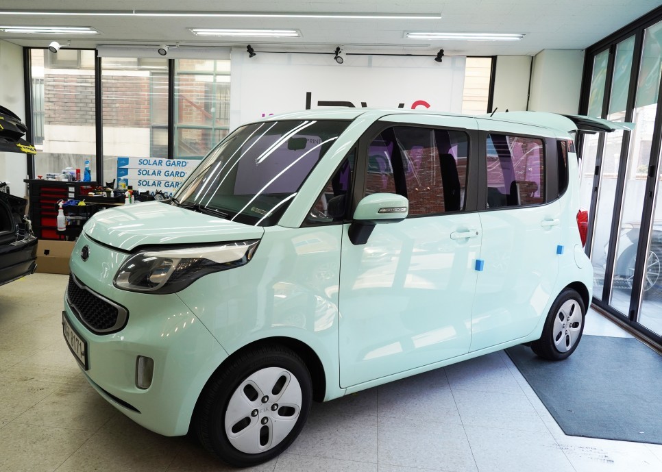 강남랩핑[제이스랩] :: 경차레이 전체 래핑 꾸미기 / 강남, 서초, 선릉