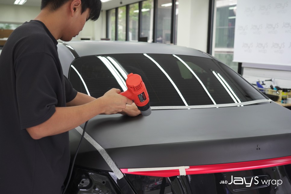 강남랩핑[제이스랩]:: 벤츠 E63 AMG 무광 다크그레이 전체랩핑/ LB필름 / 강남, 서초, 선릉