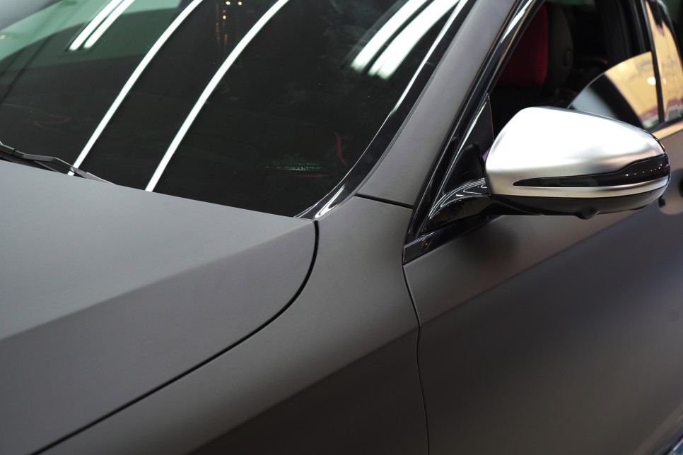 강남랩핑[제이스랩]:: 벤츠 E63 AMG 무광 다크그레이 전체랩핑/ LB필름 / 강남, 서초, 선릉