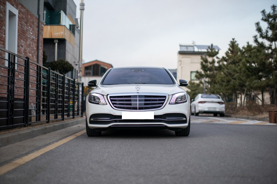 [제이스랩] 강남랩핑,서초랩핑 제이스랩! 벤츠 S350L 에이버리 유광화이트 전체랩핑 시공 / 강남, 서초, 선릉