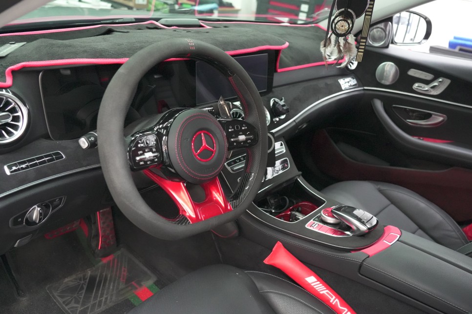 강남랩핑[제이스랩]:: 벤츠 E63 AMG 무광 다크그레이 전체랩핑/ LB필름 / 강남, 서초, 선릉