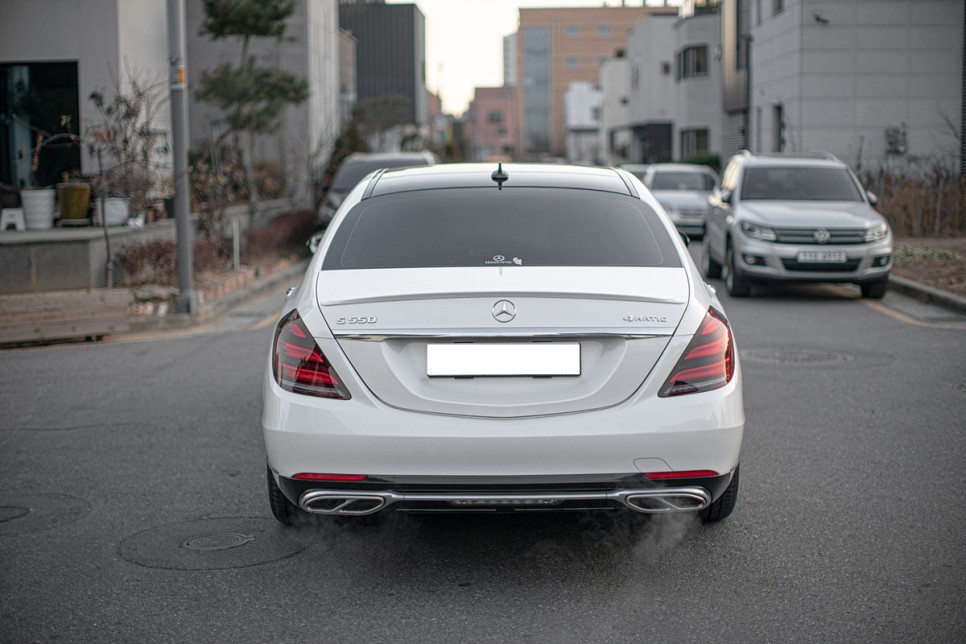 [제이스랩] 강남랩핑,서초랩핑 제이스랩! 벤츠 S350L 에이버리 유광화이트 전체랩핑 시공 / 강남, 서초, 선릉