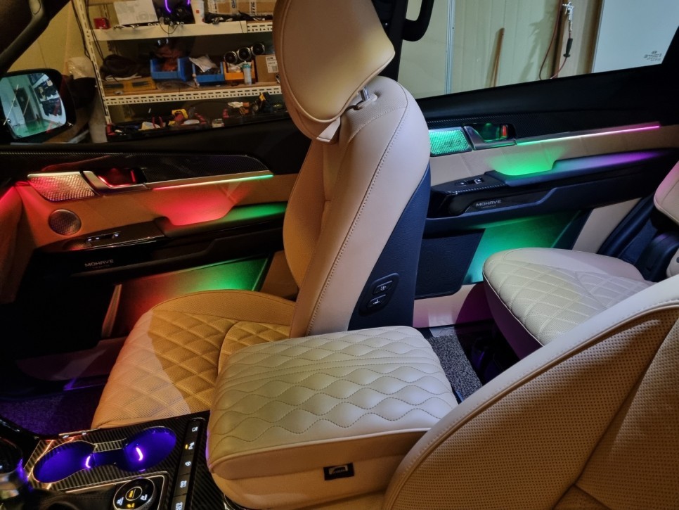 전주 엠비언트 진짜 비노출 시공으로 모하비 꾸미기 / 전주 덕진구 장동