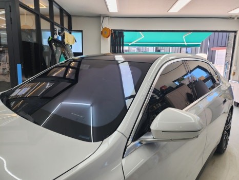 전주 BMW i7 썬팅 신차 시공 제대로 잘 받을 수 있는곳 찾기
