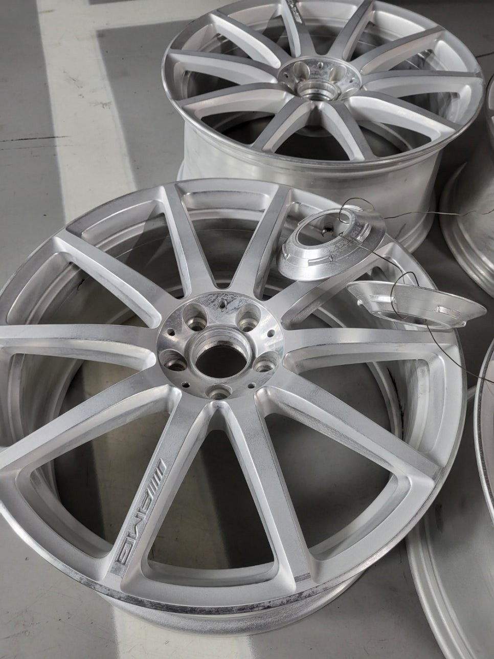 안산 휠복원 S63AMG 카브리올레 20인치 휠복원작업 휠매직 / 안산시 이동