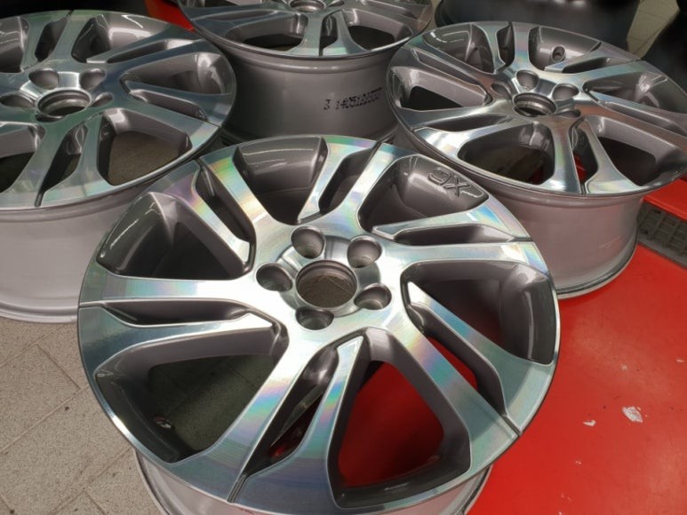 볼보XC70 휠 백화현상으로 인한 휠수리 / 대전 복용동