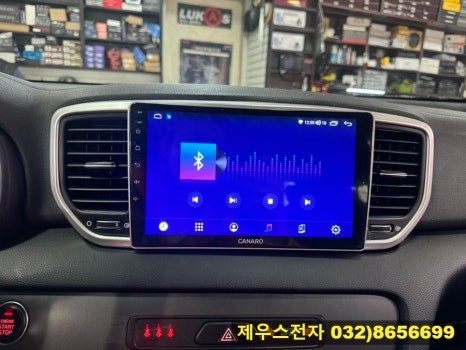 아반떼 MD 카나로 X PLUS 안드로이드 올인원 장착