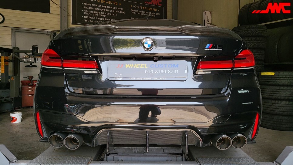 bmw f90 m5 789m 골드브론즈 휠도색,휠도색맛집