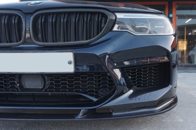 BMW G30 5시리즈 파손된 앞범퍼, 프론트립 RAC에서 교체하기