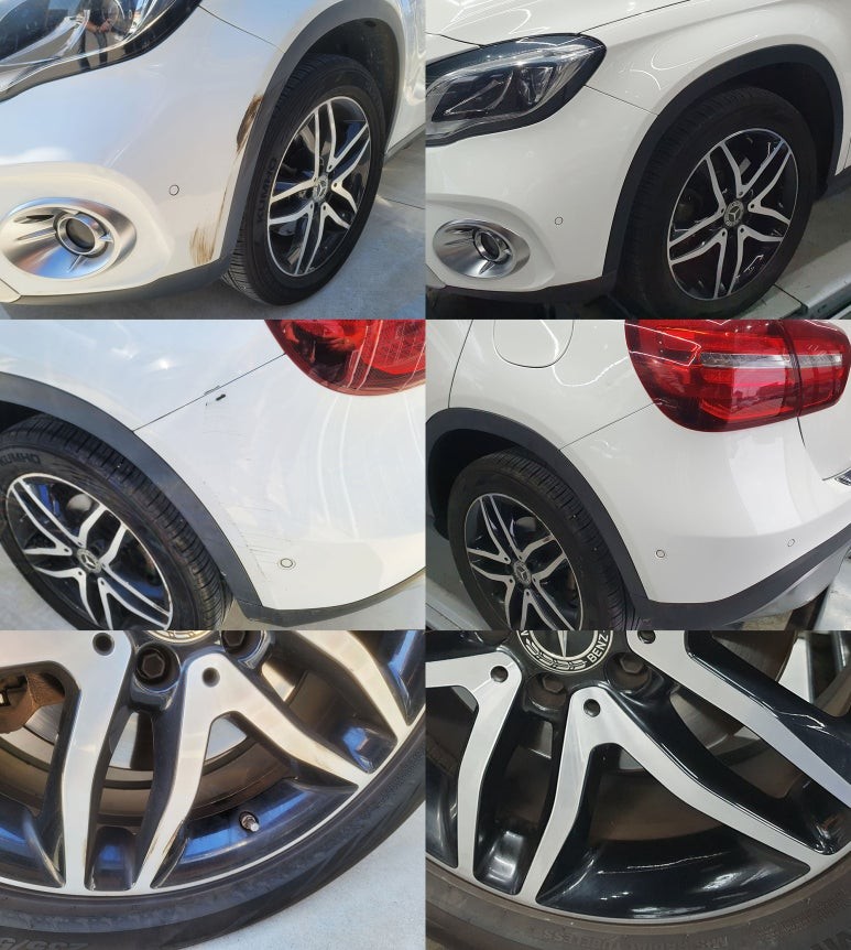 벤츠 X156 GLA220 깔끔한 사고수리(보험) RAC에서