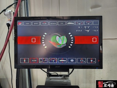 기아 K8 18인치 인치업 튜닝 (다이아컷팅 휠복원 중고휠) / 대전 중구 안영동