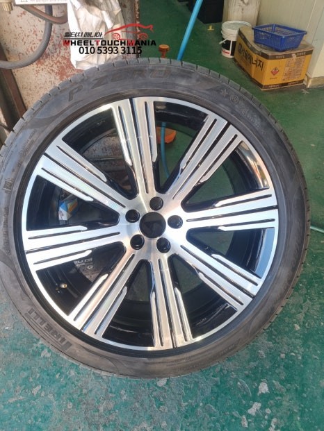 휠터치매니아 [ volvo XC90 21인 순정휠 복원후기] 휠용접 휠수리 휠복원 휠도색 전문 업체 / 포천시 가산면