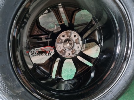 휠터치매니아 [ 싼타페 TM 19인치 정품휠 교체후기 ] 휠용접 휠수리 휠복원 휠도색 전문 업체 / 포천시 가산면