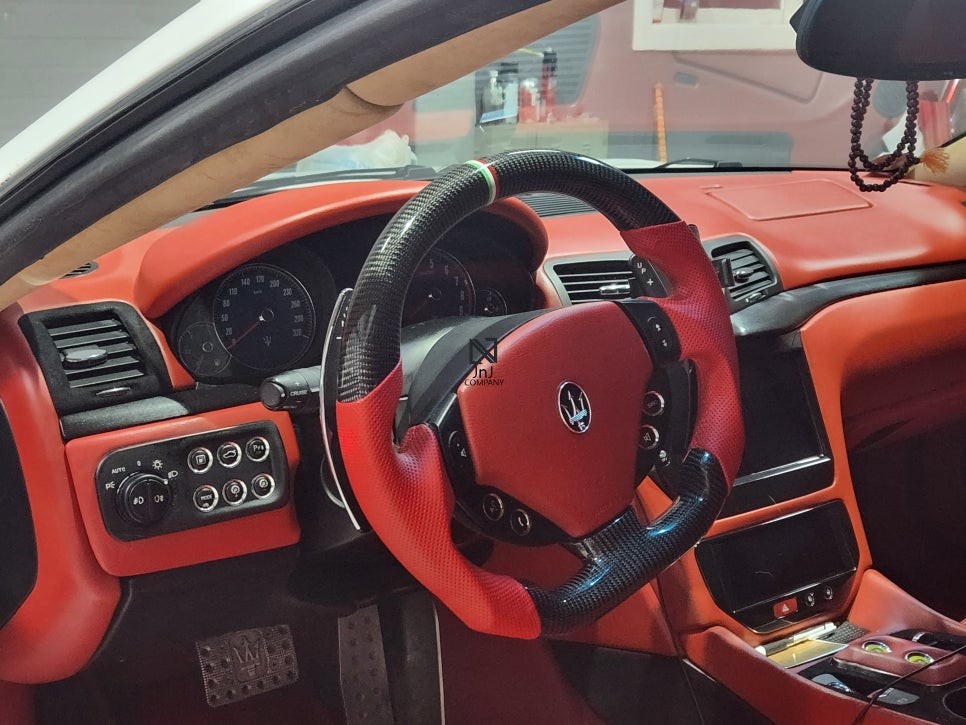 마세라티 그란투리스모, 앞,뒷범퍼 사틴 세라믹화이트필름 부분랩핑 재시공! 자동차 랩핑의 가성비와 퀄리티를 동시에! 경기도 파주 제이엔제이모터스! [일산랩핑, 김포랩핑, 운정랩핑] / 고양시 성석동