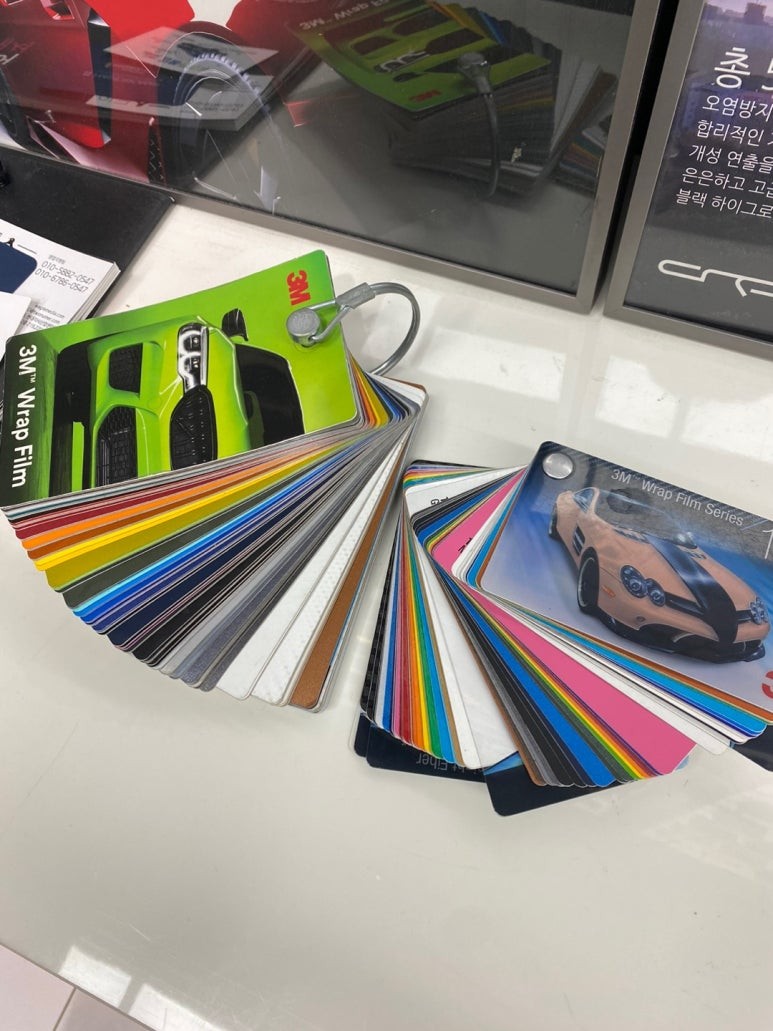 자동차 랩핑에 대해, (PPF와 차이) / 충남 천안