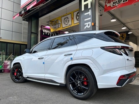 현대 NX4 투싼 N라인 순정 19인치 유광블랙