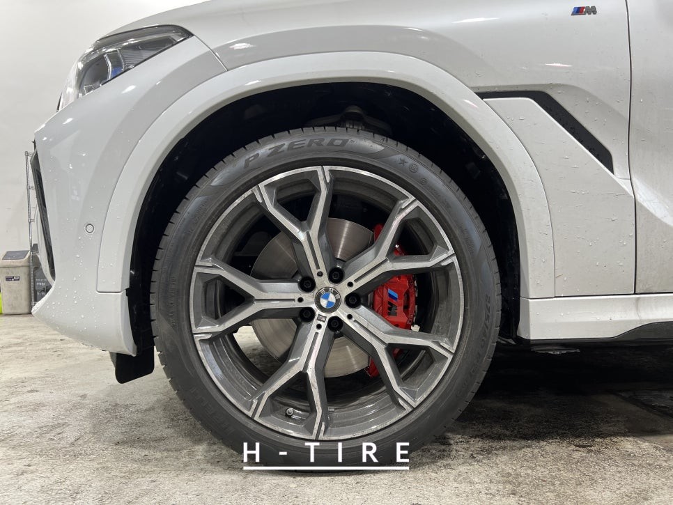 BMW 캘리퍼도색 G06 X6 레드 우레탄캘리퍼