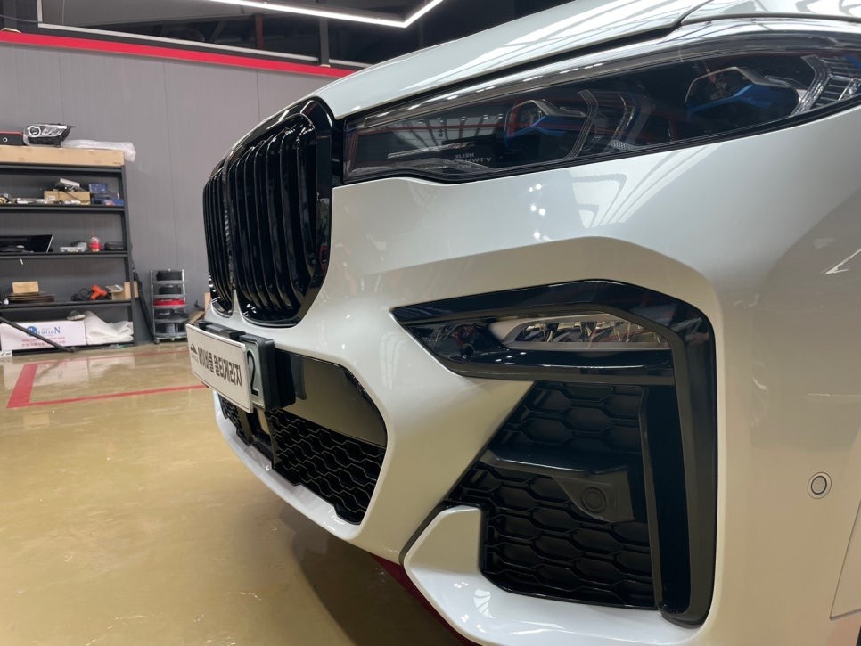 진주 BMW x7 크롬딜리트  크롬죽이기 작업 튜닝 / 진주, 창원