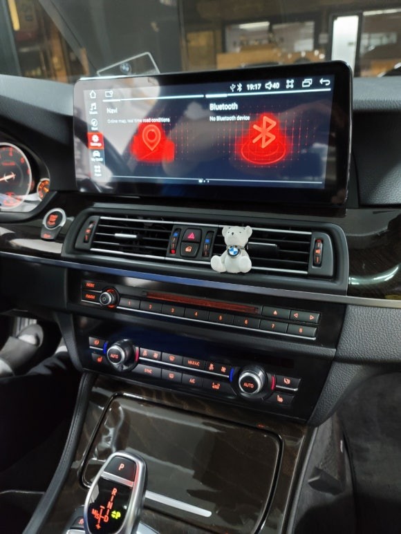 BMW 5시리즈 클라이드코리아 12.3인치 안드로이드올인원 장착모습 입니다 / 서울 서초, 양재, 개