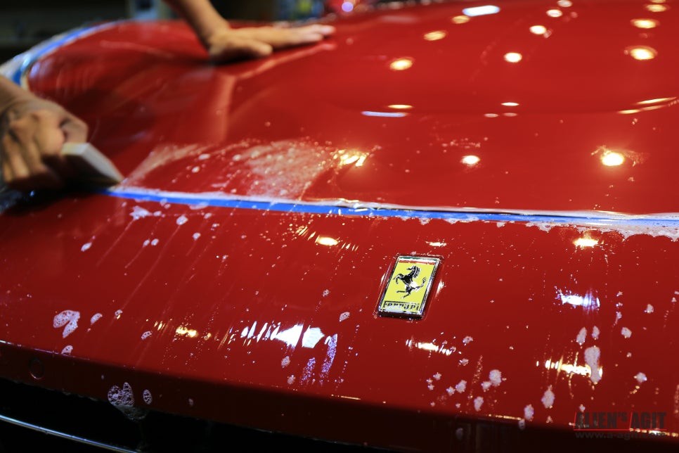 페라리 GTC4 Lusso - 클리프디자인 종합선물세트 PPF + 윈드쉴드 + 윈도우틴팅