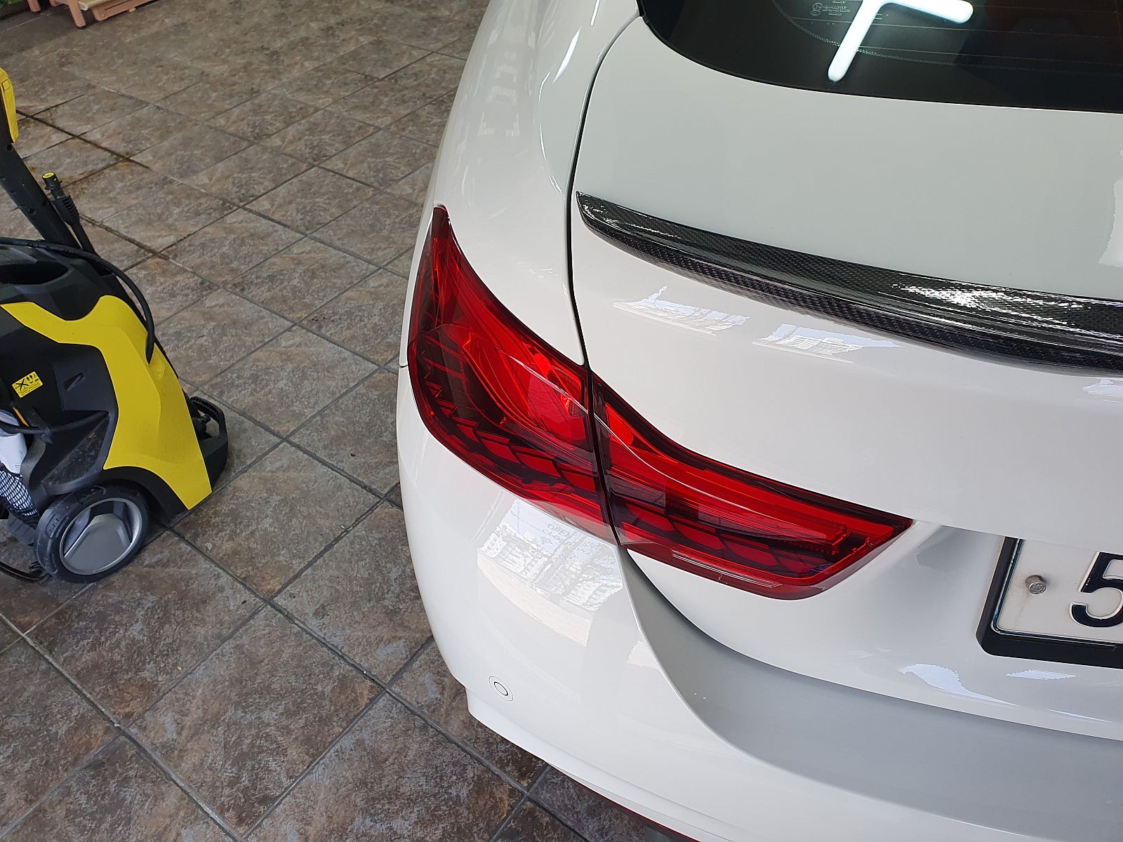 BMW 420 I 자동차 정기검사를 위해 브레이크 튜닝테일램프를 모두 순정으로 원복하여 드려 순정으로 돌려드렸습니다.~~~^^ / 서울 도봉구