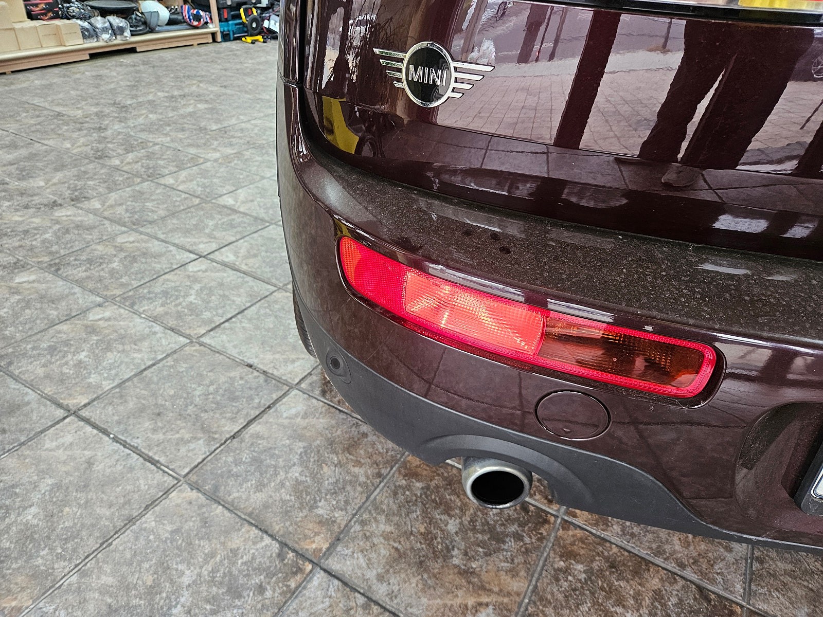 BMW 미니쿠퍼 F54 클럽맨  R58 미니쿠페 고질병 브레이크등 경고등수리로 스트레스에서 해방시켜 드렸습니다.~~~~^^