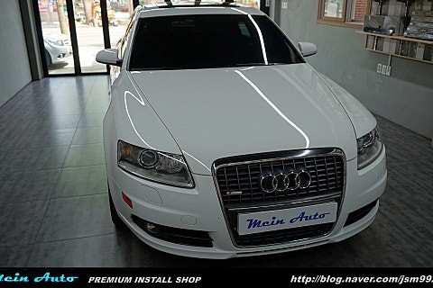 [2년 전 오늘] 구형 아우디 A6(C6) 아틀란 3D 터치 네비게이션 매립 장착 / 경남 창원