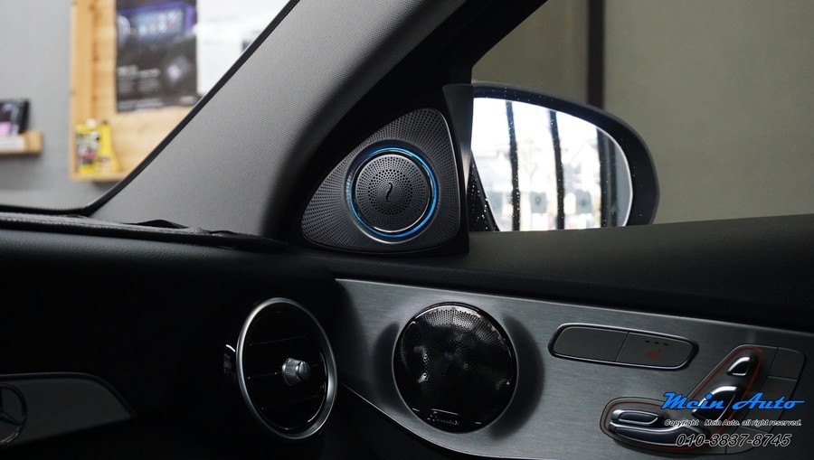 벤츠 C클래스(W205) C200 부메스터 st 3D 전동 트위터 장착 / 경남 창원