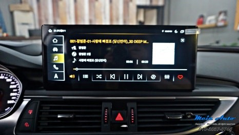 아우디 A7(4G8) 12.3인치 안드로이드 올인원 설치 / 경남 창원