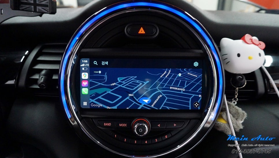 미니쿠퍼3(F56) 아이폰 유저를 위한 애플 카플레이 순정 활성화 코딩 / 경남 창원