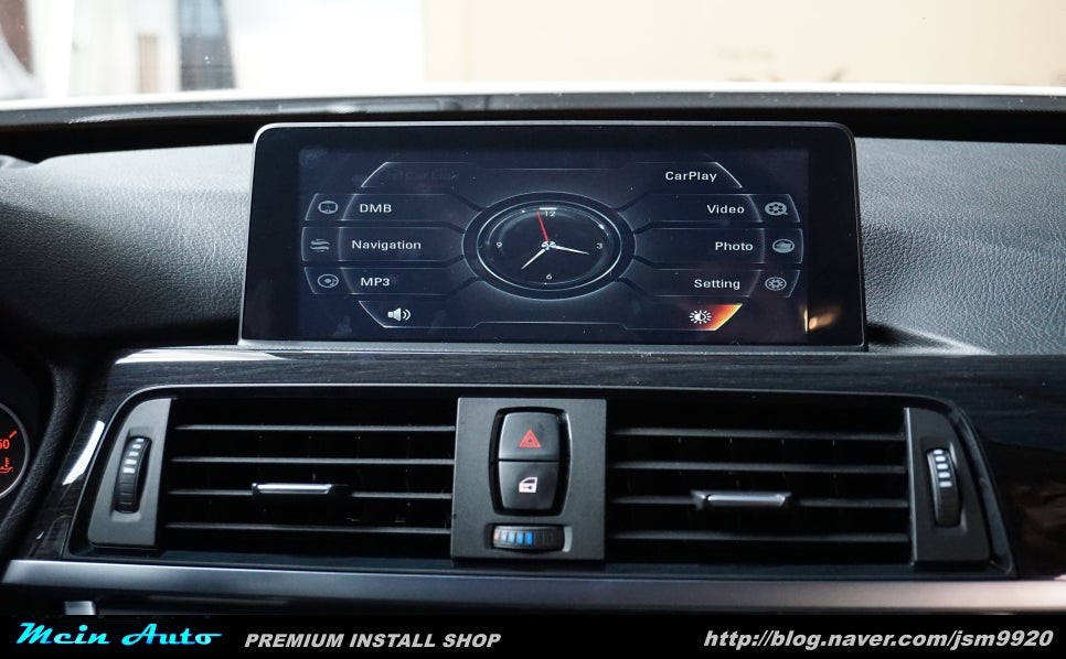 BMW 3GT(F34) 터치형 네비 매립은 아틀란 3D로 해결~ / 경남 창원