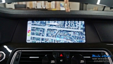 BMW 7시리즈(F02) 유무선 애플 카플레이 & 안드로이드 오토 모듈 설치