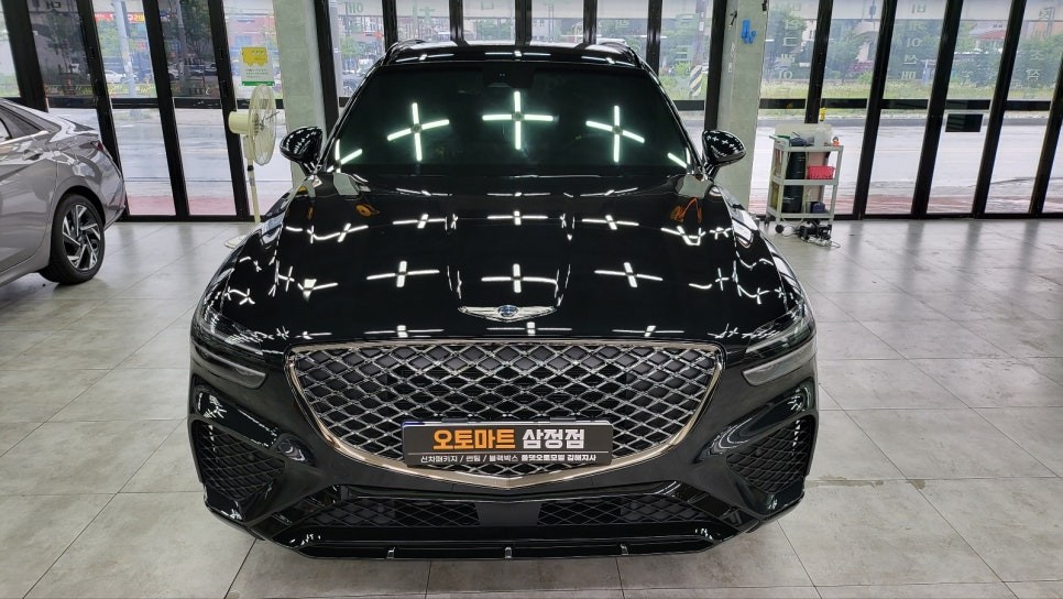 제네시스 GV70 비크블랙 신차패키지 시공 / 김해시 삼정동