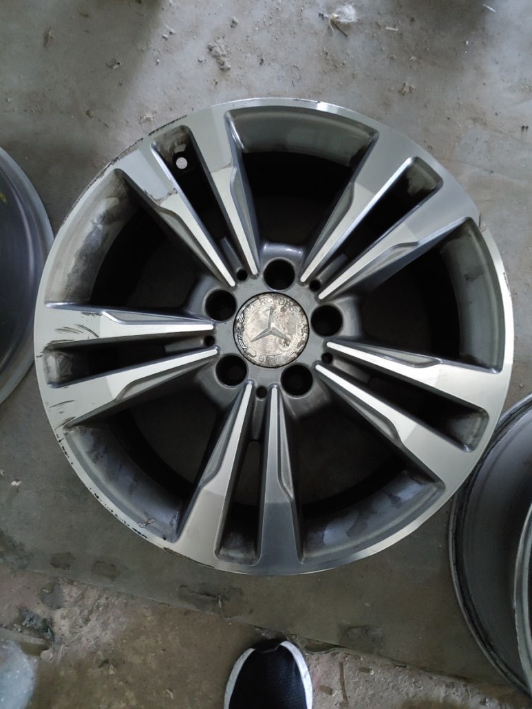 [Mercedes Benz 220d] 전주군산익산남원광주여수목포순천 휠수리 휠복원 / 전주시 덕진구 장동