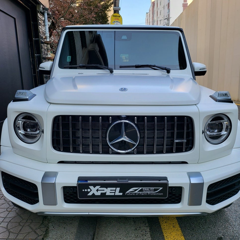 원래 무광이 아니었다. 벤츠 G63amg 무광 PPF 엑스펠 스텔스
