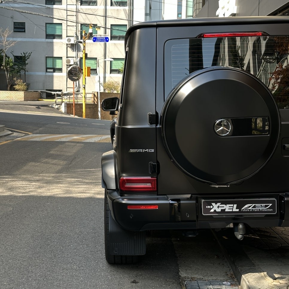 정통 오프로더 무광 매력 더하기, 벤츠 G63amg 무광 PPF 엑스펠 스텔스
