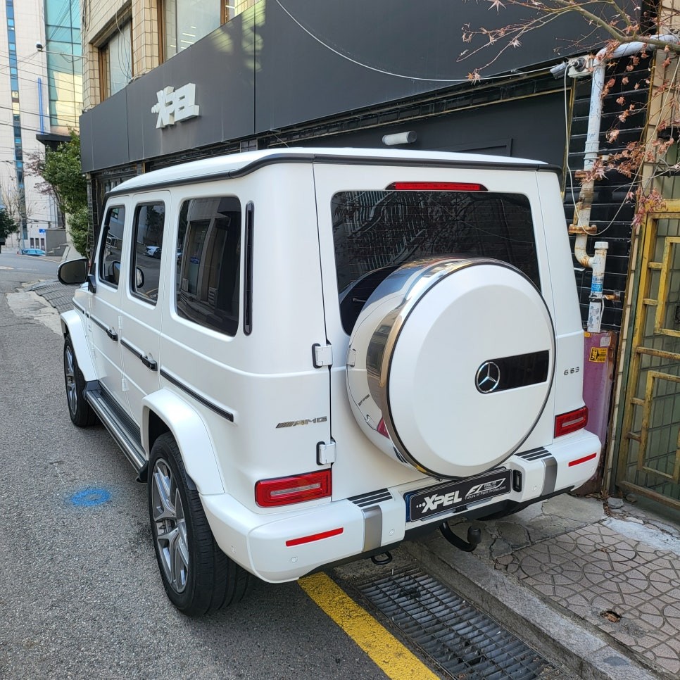 원래 무광이 아니었다. 벤츠 G63amg 무광 PPF 엑스펠 스텔스