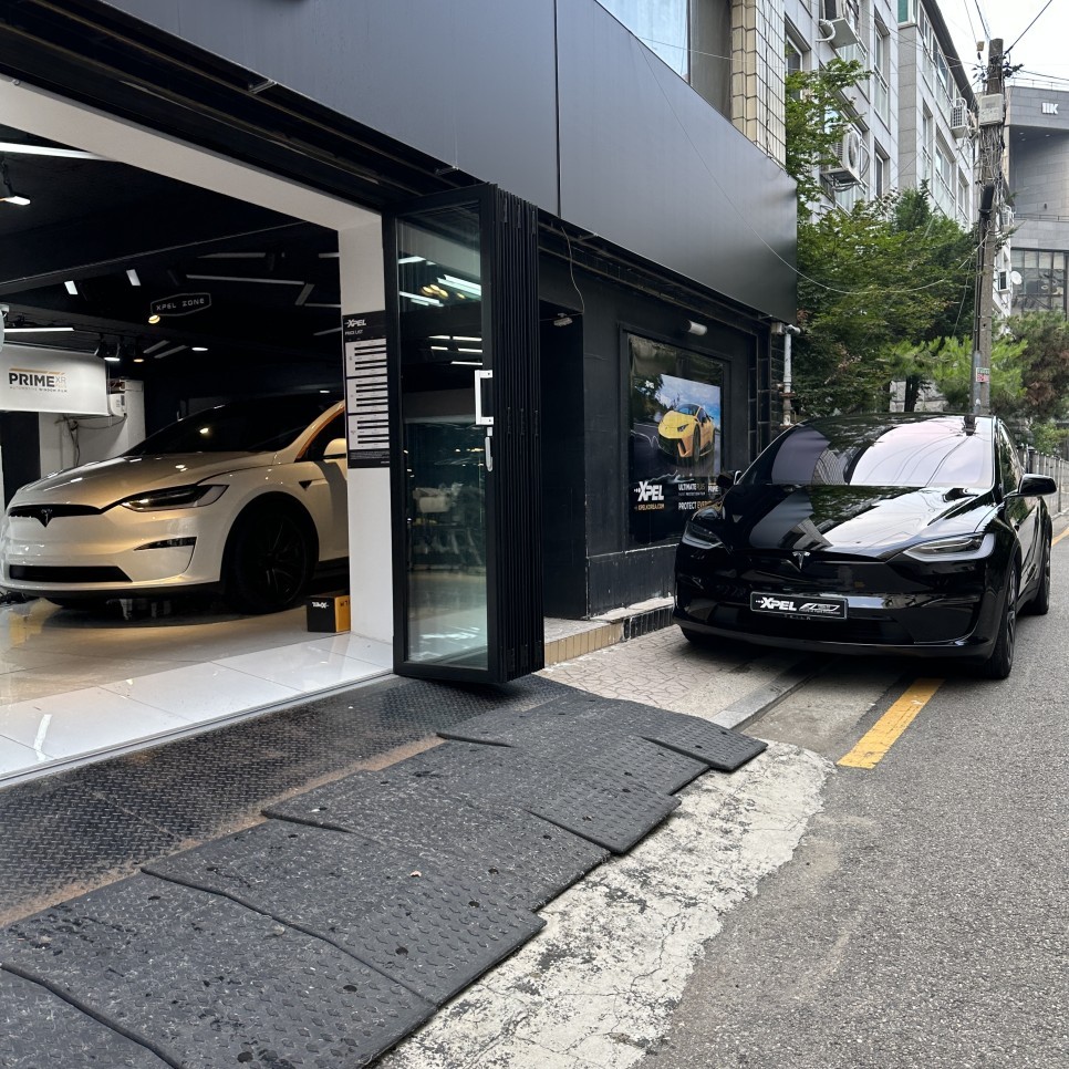 테슬라 모델 X 프리미엄 썬팅을 만나다 / 서울 서초, 강남, 양재