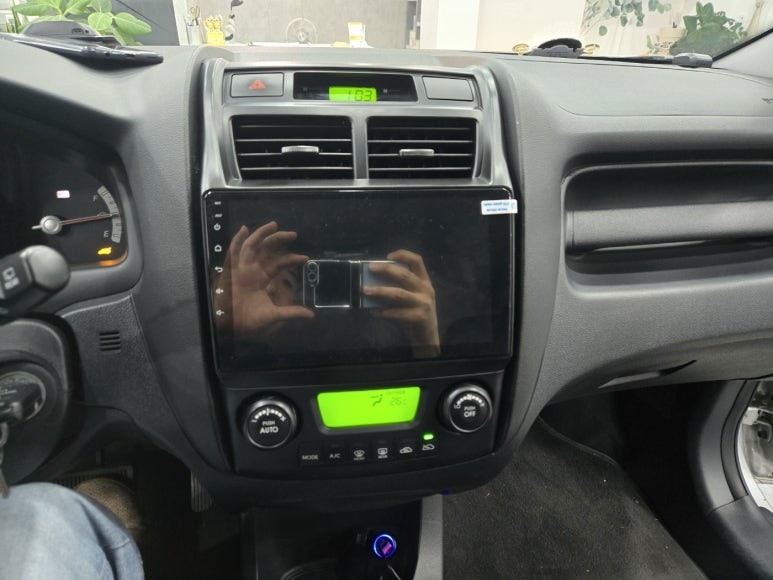 부산 수영 센텀 기아자동차 뉴 스포티지 CDT 안드로이드 올인원 및 AHD 후방카메라 설치