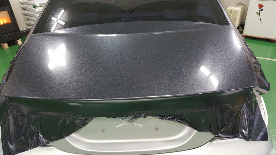 벤츠 CLS 350  멋스러운 전체 랩핑 시공 / 원주시 무실동