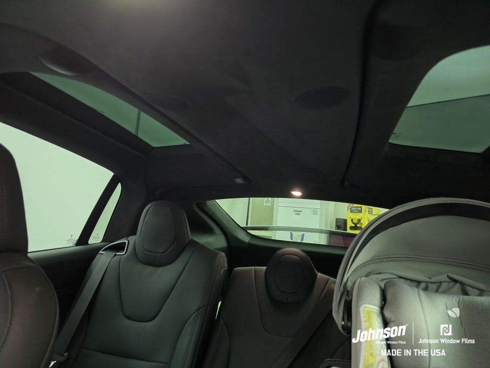 테슬라틴팅 모델X썬팅 루나실버에는 이거지?! / 영등포구 당산동