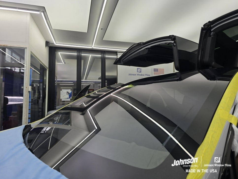 테슬라틴팅 모델X썬팅 루나실버에는 이거지?! / 영등포구 당산동