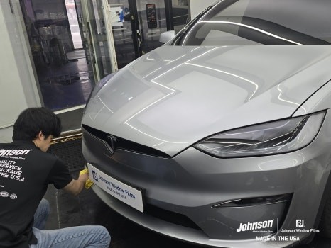 테슬라틴팅 모델X썬팅 루나실버에는 이거지?! / 영등포구 당산동